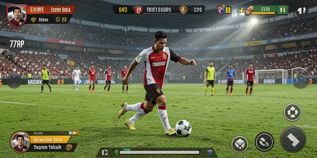 Gameplay seru dalam 77RP, nikmati pengalaman sepak bola terbaik.
