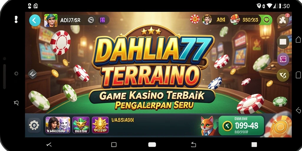 Tampilan gameplay DAHLIA77 yang menarik dan mendebarkan.