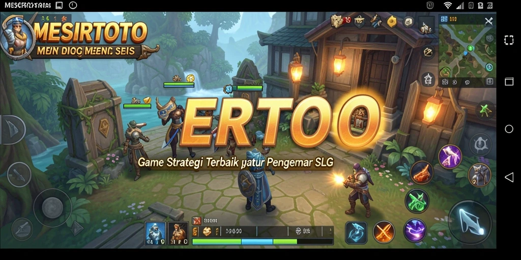 Screenshot menunjukkan gameplay mendalam dan interaksi antar pemain di MESIRTOTO.