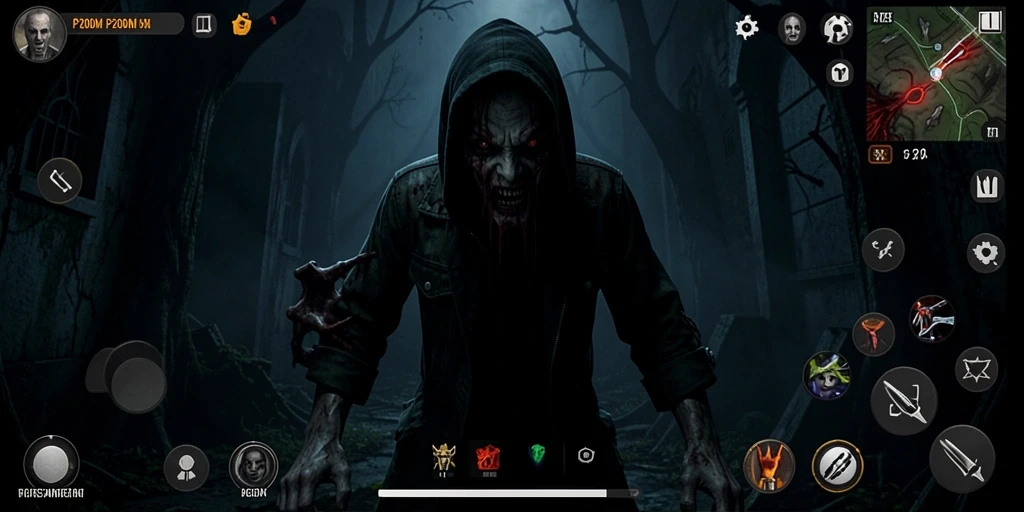 Menampilkan gameplay P200M yang mencekam dan penuh ketegangan.